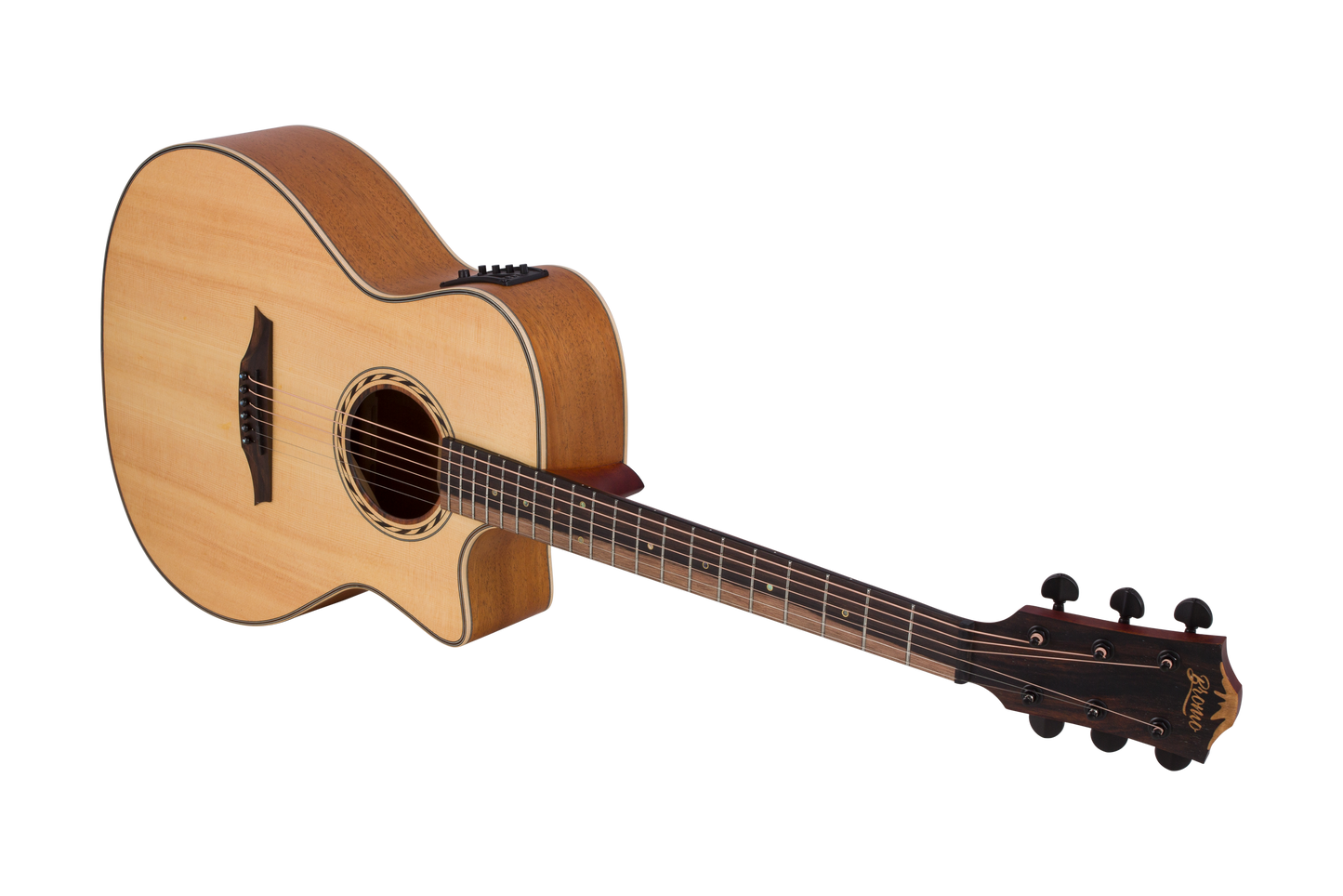 Bromo BAT2CE Grand Auditorium Cutaway Electric Acoustic Guitar