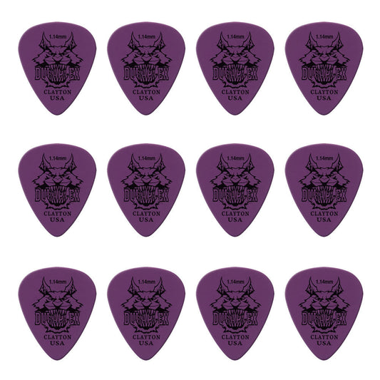 Clayton CLADXS114 Duraplex Standard Guitar Picks (1.14mm) - 12pk