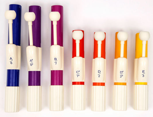 Chroma-Notes CNC7 Student 7-Note Expansion Handchimes Set
