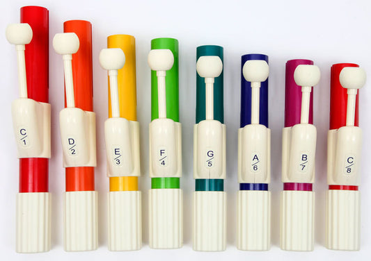 Chroma-Notes CNC8 Student 8-Note Diatonic Handchimes Set