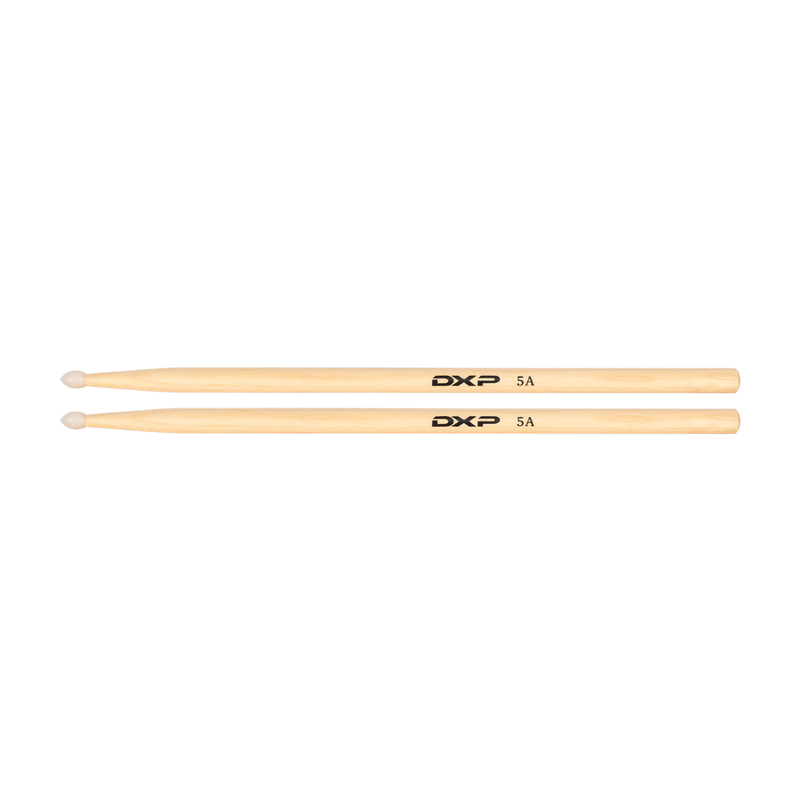 DXP D145AN 5A Hickory Drum Sticks Nylon Tip
