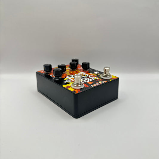 Digicarrie Designs Blast Radius Dual Fuzz & Wavefolder Effects Pedal