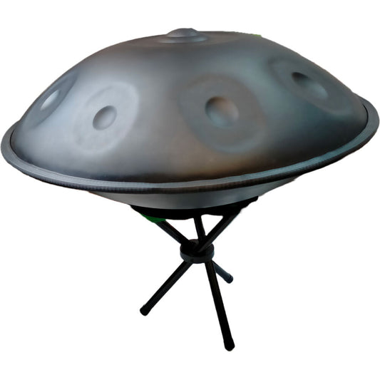 Opus Percussion EHD209B 20" Metal 9-Note Handpan Drum with Carrybag & Stand