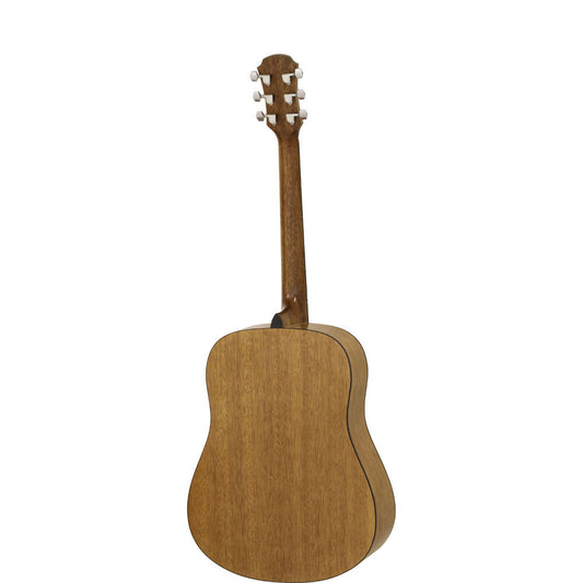 Aria Fiesta Series FSTD58N Traveller Acoustic Guitar in Natural Matte Finish