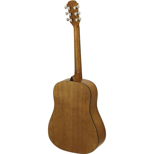 Aria Fiesta Series FSTD65TS Dreadnought Acoustic Guitar in Tobacco Sunburst Matte Finish