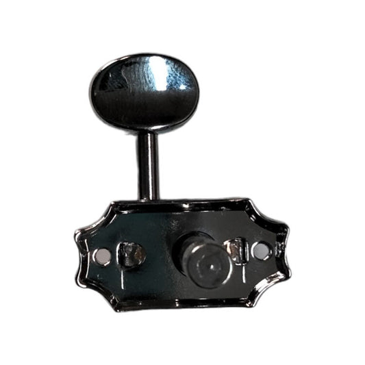 GT GTC18CR Acoustic/Electric Guitar Kluson Style Tuning Machines in Chrome Finish (3+3)
