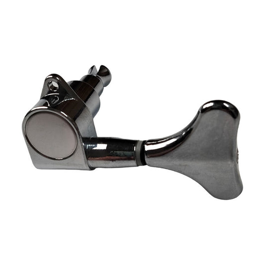 GT GTD27LEFTH Left-Handed Electric Bass Guitar Sealed Tuning Machines in Chrome Finish (4-Inline)