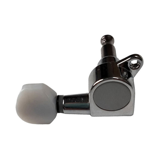 GT GTJP7CR Electric Guitar Sealed Tuning Machines in Chrome Finish (6-inline)