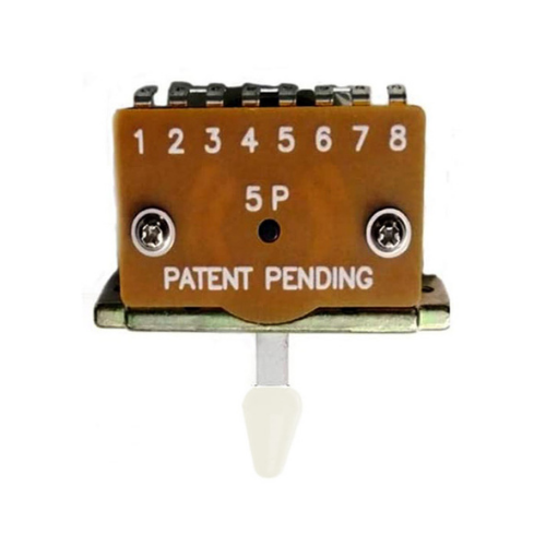 GT 5-Way Selector Switch with White Cap (Pk-1)