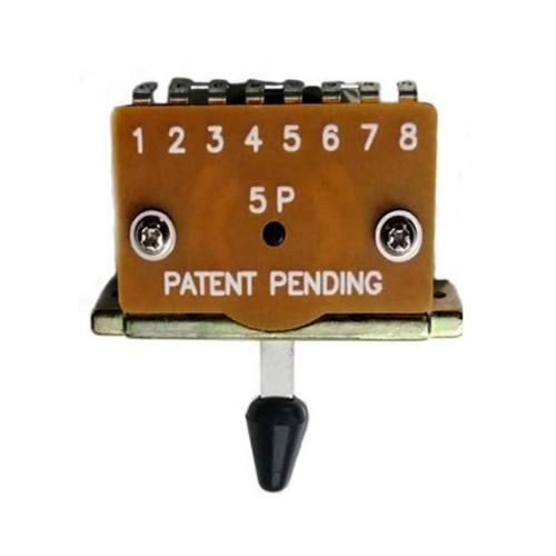 GT GTLSW56 5-Way Selector Switch with Black Cap (Pk-1)