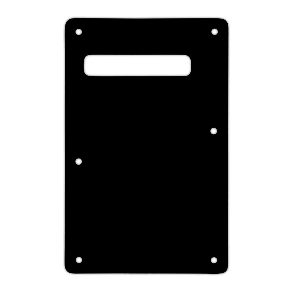 GT GTM23BK ABS Tremolo Spring Cover Back Plate in Black (Pk-1)