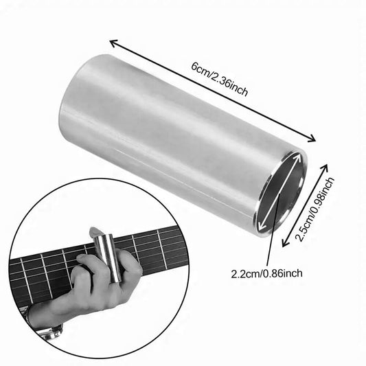 GT Large Stainless Steel Guitar Slide (Black)