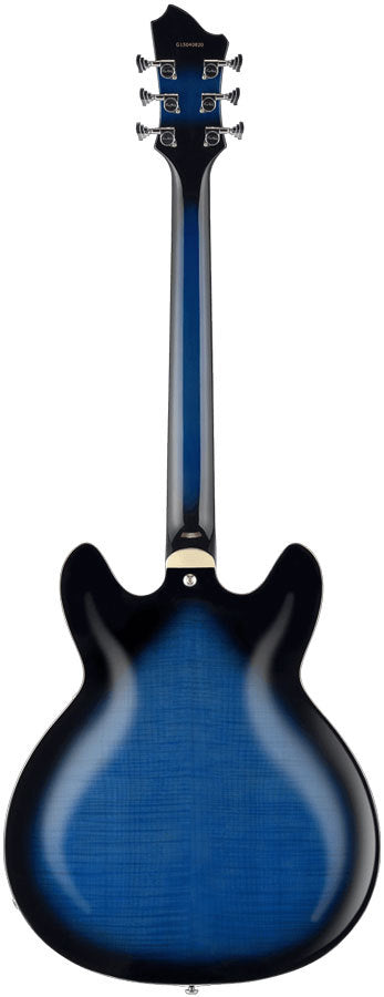 Hagstrom Super Viking Guitar in Dark Baltic Sea