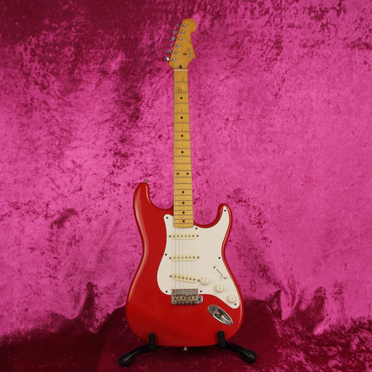MIJ Squier by Fender Stratocaster - Red