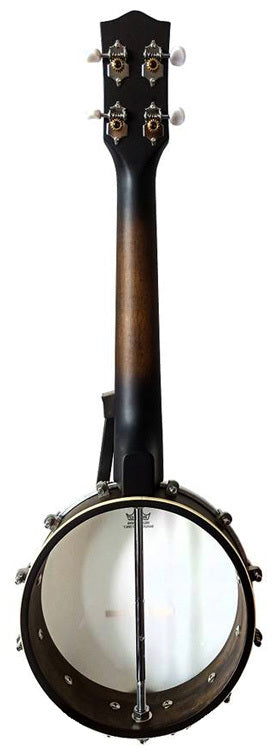 J.Reynolds JBU104M Concert Banjo Ukulele with Open Back in Tobacco Burst Matte
