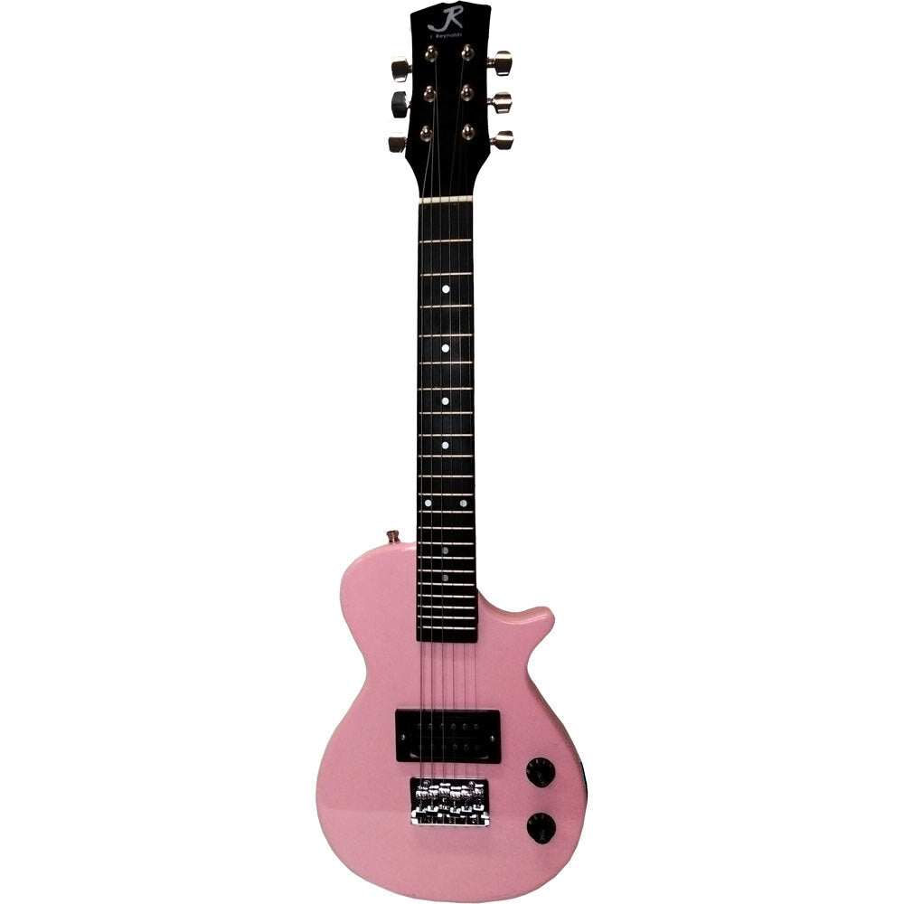 J.Reynolds JRPKLPPK Mini LP Electric Guitar Prelude Starter Pack in Pink