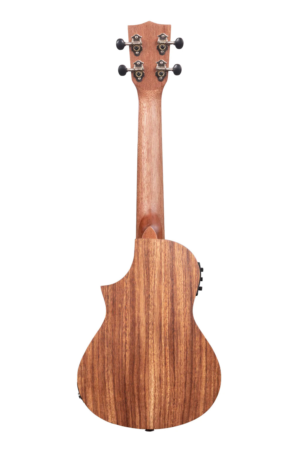 Kala KA-TK-C-CE Concert Teak Tri-Top Ukulele with Cutaway & EQ