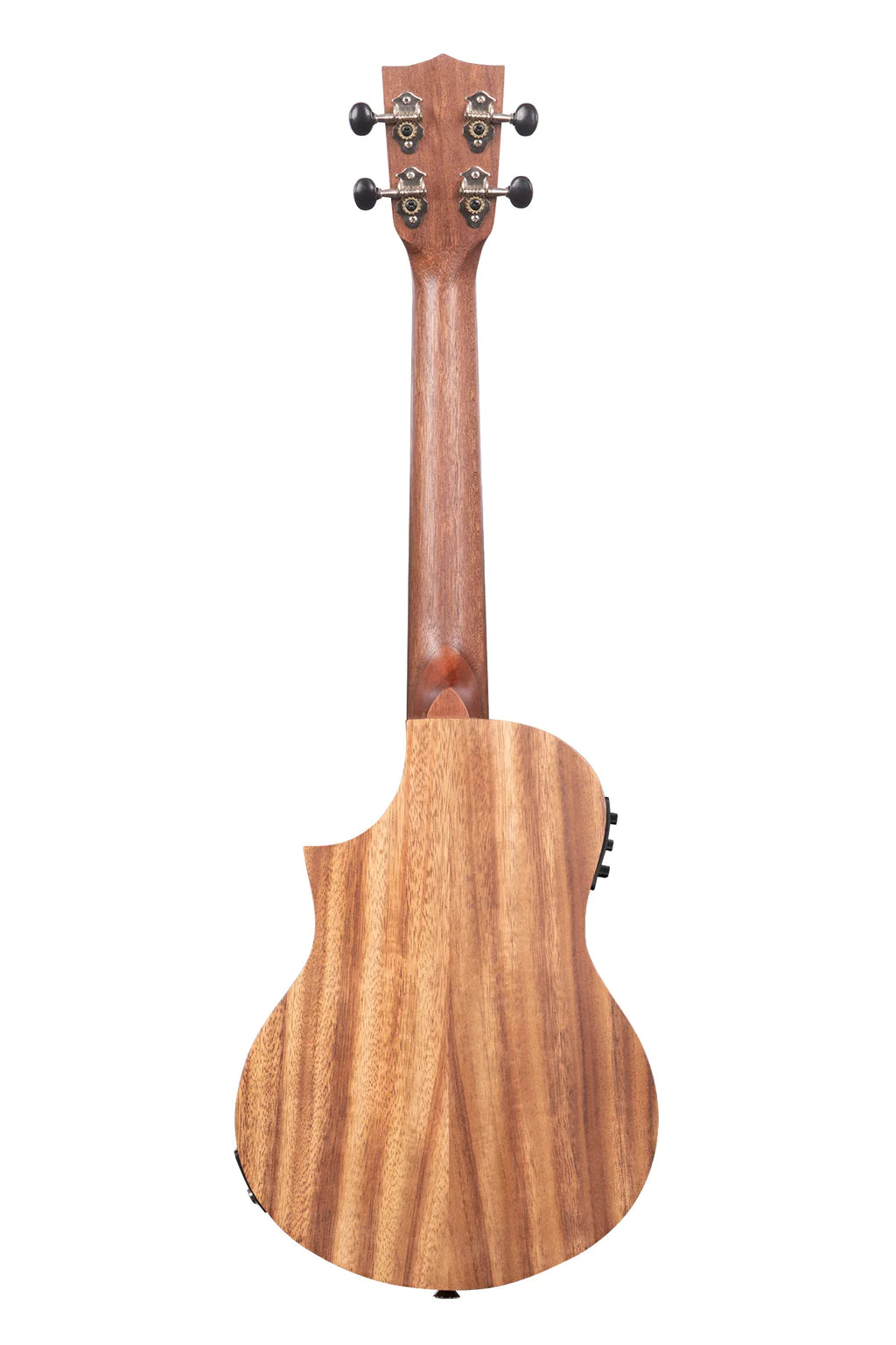 Kala KA-TK-T-CE Tenor Teak Tri-Top Ukulele with Cutaway & EQ