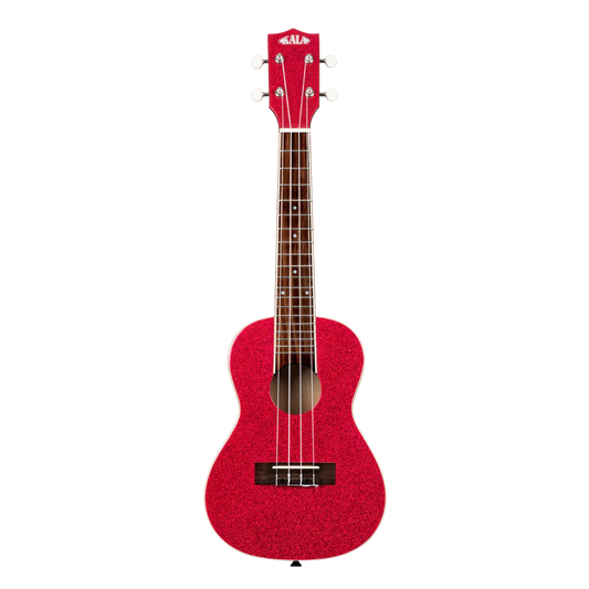 Kala KA-SPRK-RED Ritzy Red Sparkle Concert Ukulele