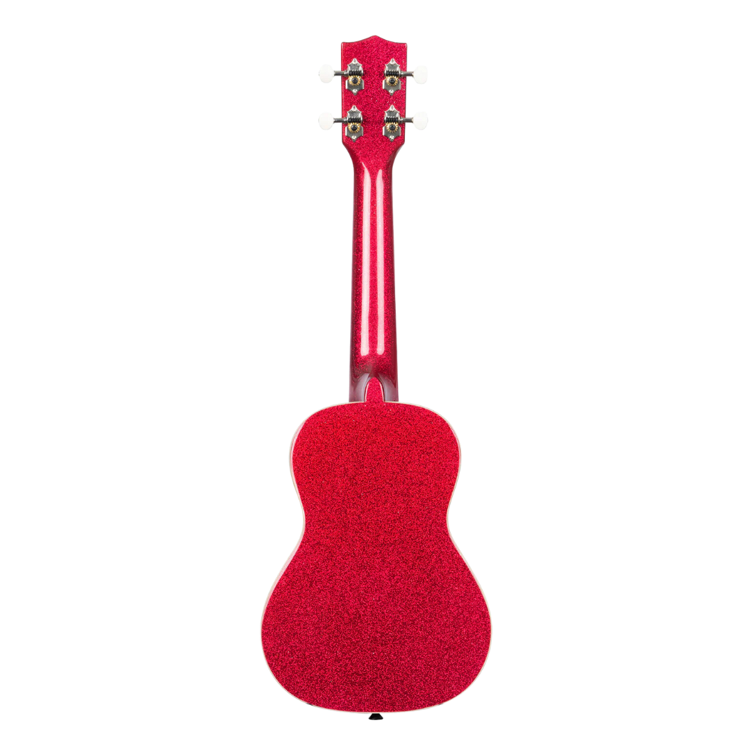 Kala KA-SPRK-RED Ritzy Red Sparkle Concert Ukulele