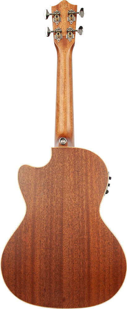 Lanikai Cedar Series Tenor Acoustic Electric Ukulele in Natural Satin Finish