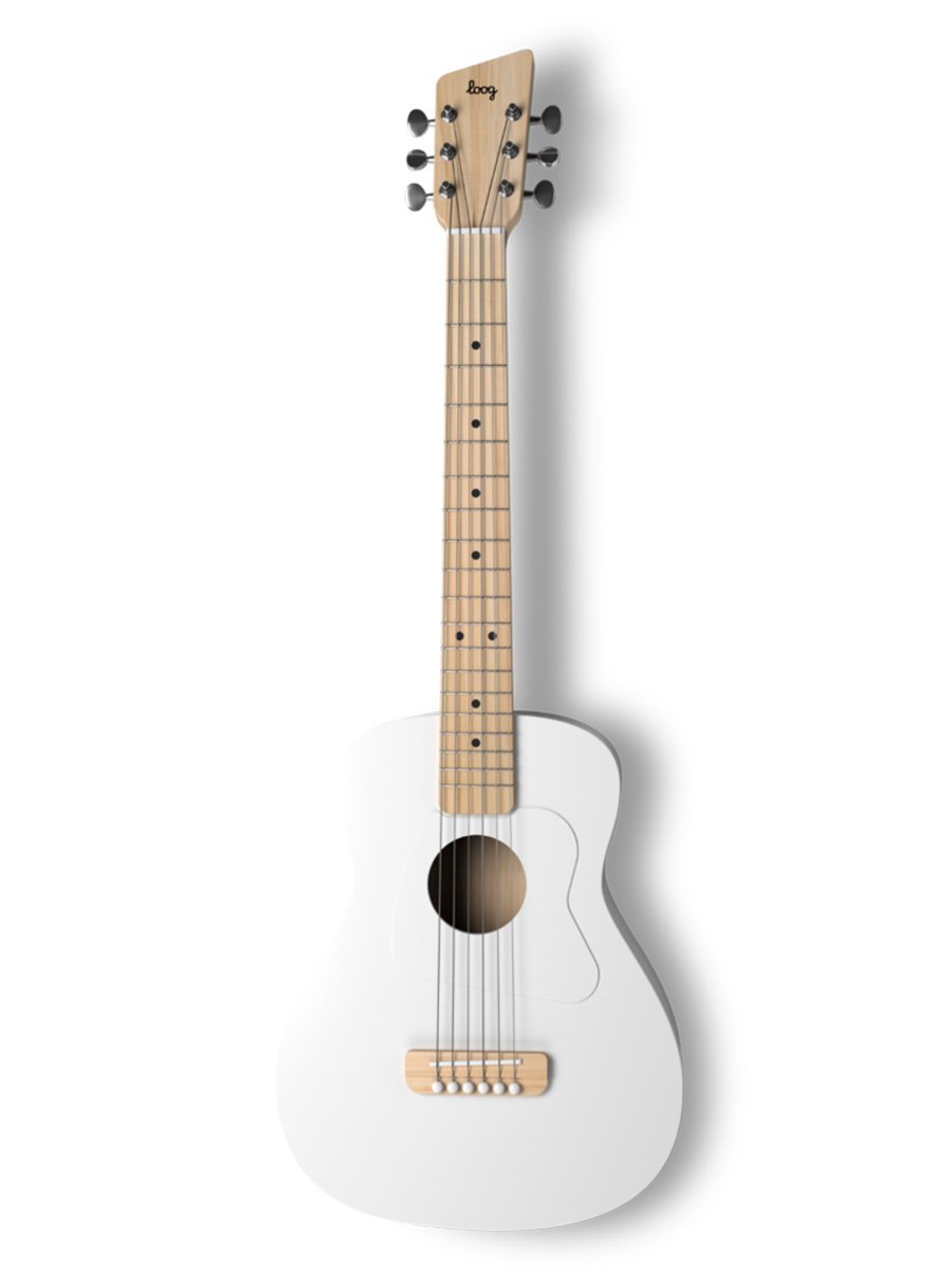 Loog Pro VI LGPRVIAW White Acoustic Guitar