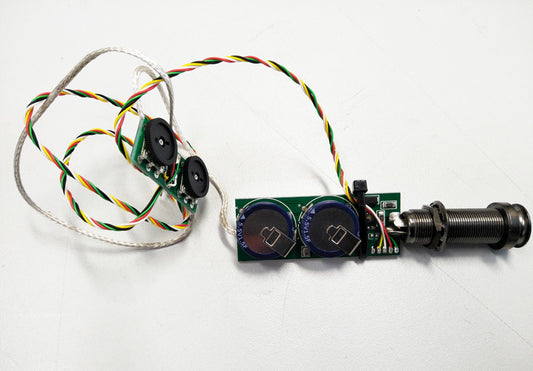 Mi-Si "Air Trio" Battery-free MEMS Mic , Element System & Controls for Ukulele