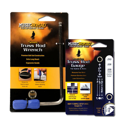Music Nomad MN612 Truss Rod Neck Relief Measure & Adjust Kit for MARTIN® Guitars