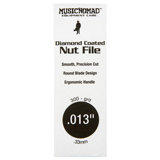 Music Nomad MN651 Diamond Coated 013" Nut File (1-Pce)