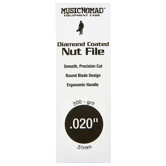 Music Nomad MN653 Diamond Coated 020" Nut File (1-Pce)