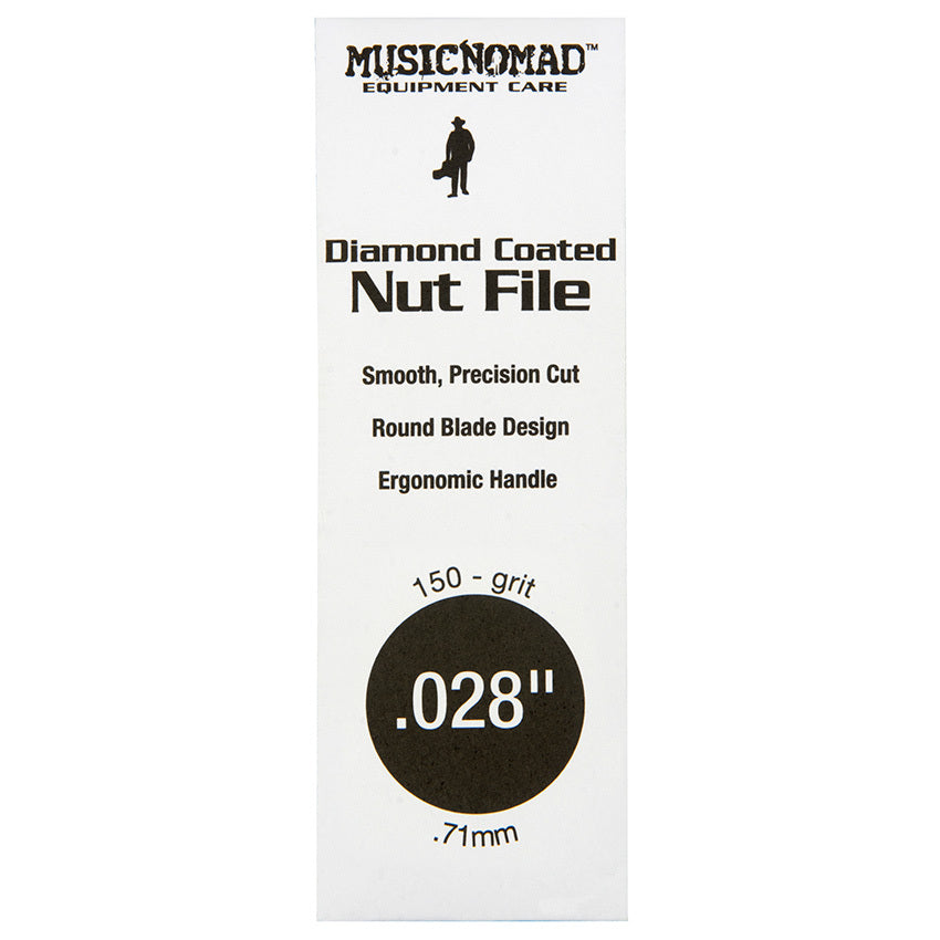 Music Nomad MN655 Diamond Coated 028" Nut File (1-Pce)