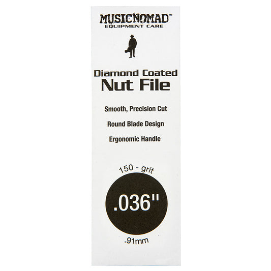 Music Nomad MN657 Diamond Coated 036" Nut File (1-Pce)