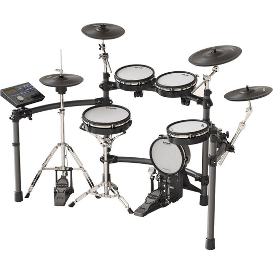 NUX NXDM8 DM8 Professional 9-Piece Electronic Drum Kit with All Mesh Heads