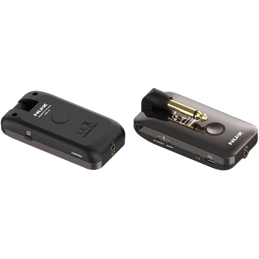 NUX NXMIGHTYPLUG Mighty Plug BT Guitar & Bass Amp Modeling Earphone Amplug