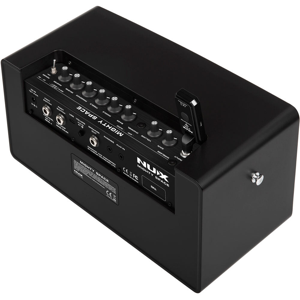 NUX NXMIGHTYSPACE Mighty Space 30-Watt Wireless Stereo Modeling Amplifier with Wireless TX