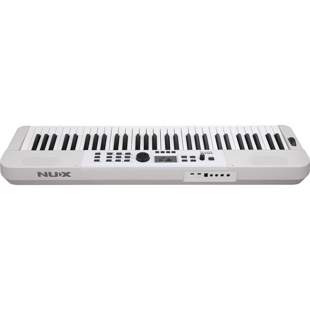 NUX NXNEK110 NEK-110 Portable 61-Note Keyboard in White