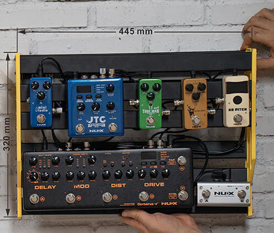 NUX NXNPBL Bumblebee Large Manageable FX Pedalboard