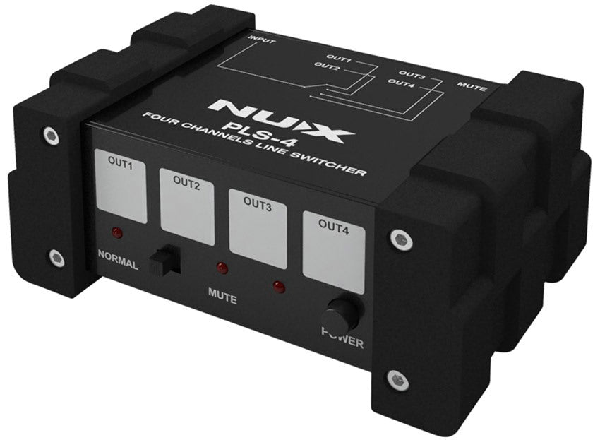 NUX NXPLS4 Mini 4-Channel Line Switcher