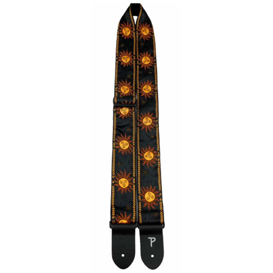 Perris Jacquard Suns Guitar Strap (Assorted Colours)