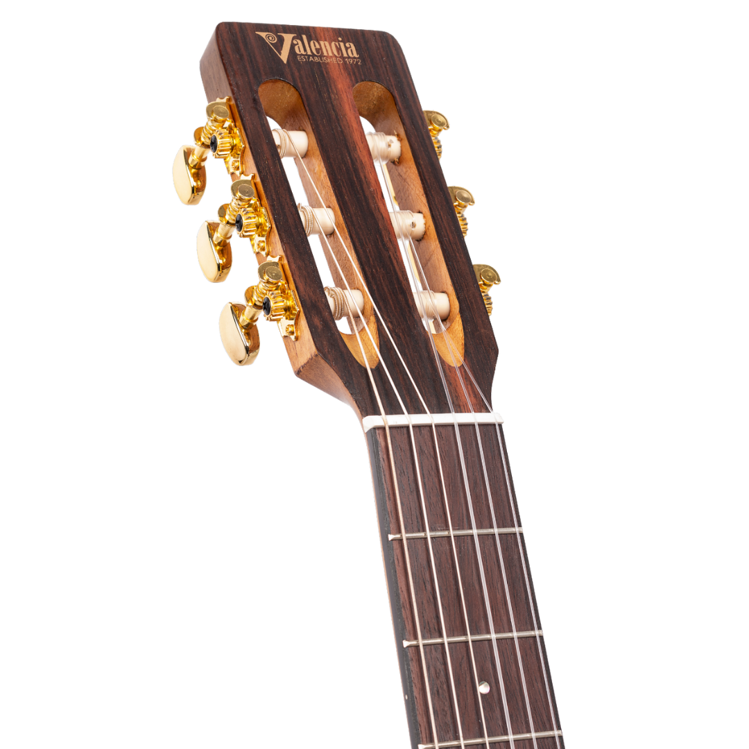 Valencia VA434CECSB 4/4 Size Acoustic/Electric Cutaway Classical Guitar in Classic Sunburst