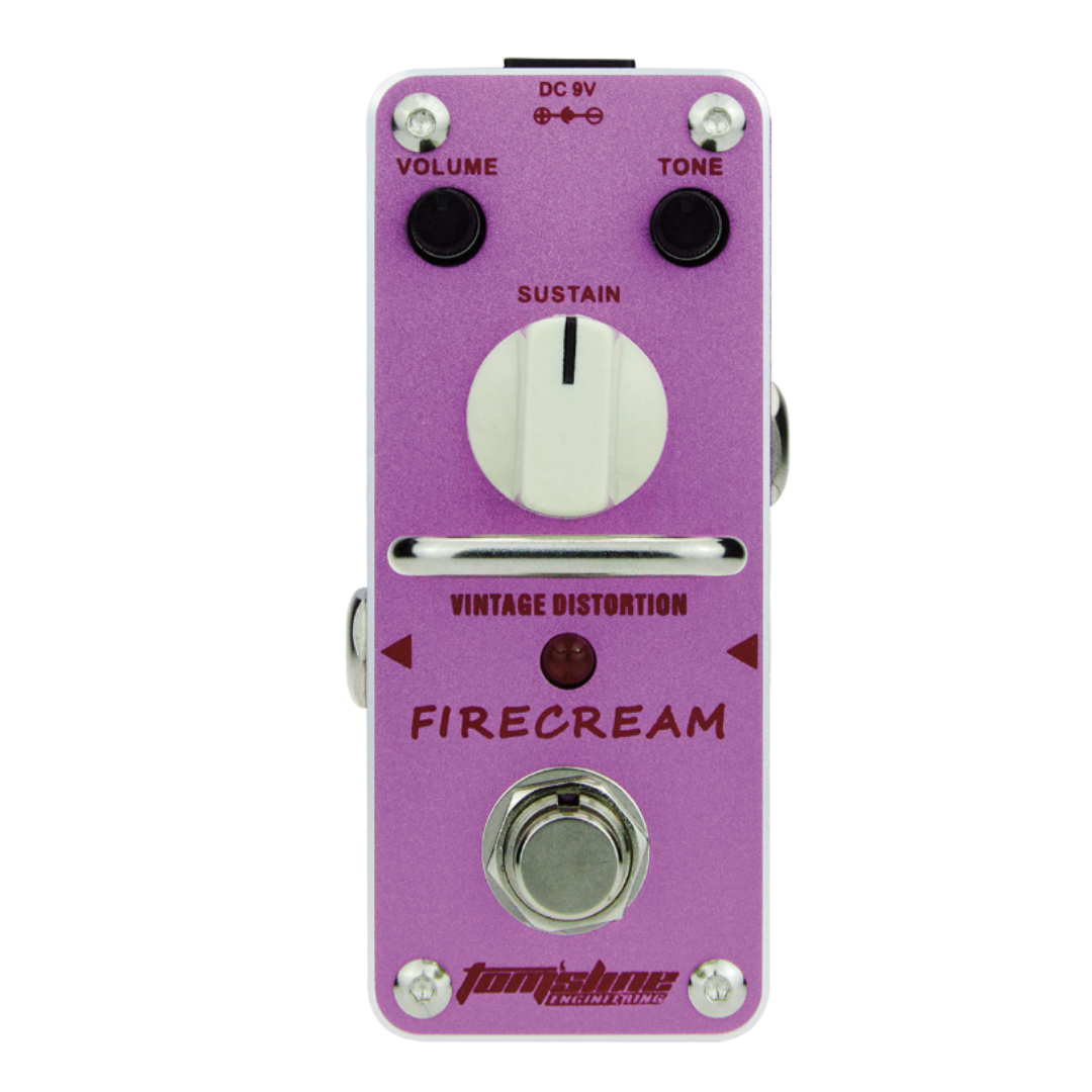 Toms Line AFM-3 Fire Cream Fuzz Effects Pedal