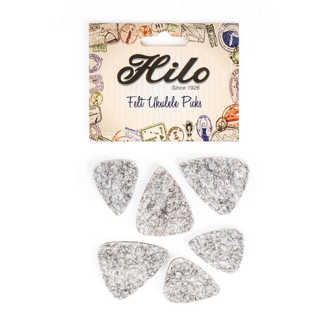 Hilo UP6 Felt Ukulele Picks (6 Pack)