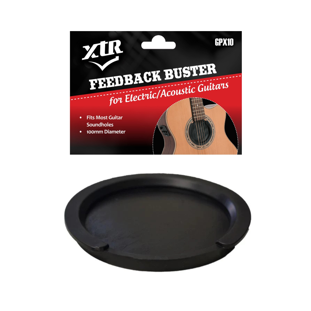 XTR GPX10 Feedback Buster Soundhole Buffer for Acoustic/Electric Guitars