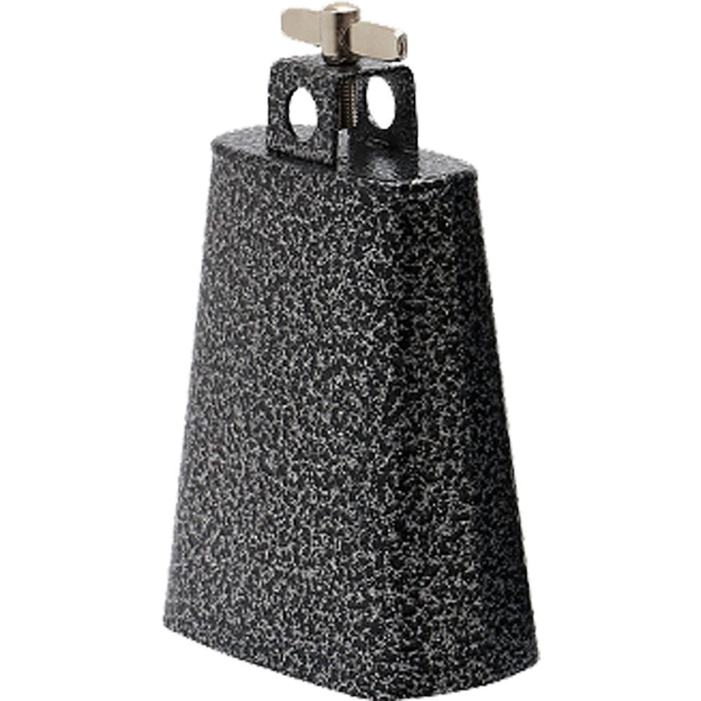 Opus Percussion OPLC4 4.5" Cowbell with Mount in Black Nickel Finish