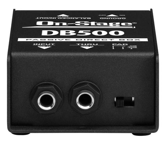 On Stage OSDB500 Single Channel Passive Direct Box