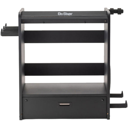 On Stage OSGWS5000B Professional Guitar Workstation in Black
