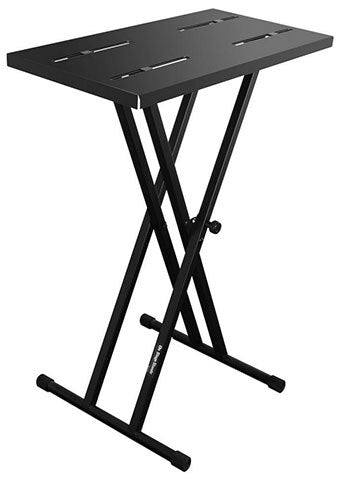On Stage OSKSA7100 Multi-Use Utility Tray fits on any Onstage X-Style Keyboard Stand