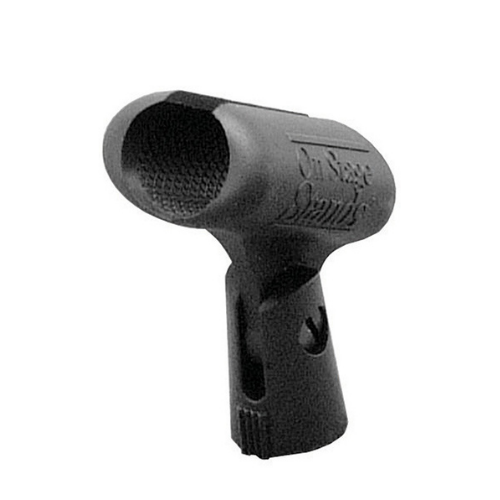 On Stage OSMY100A Unbreakable Rubber Mic Clip for Dynamic Mics with Adaptor