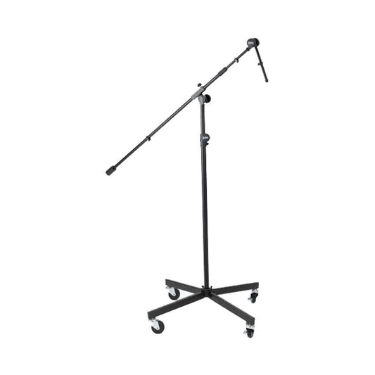 On Stage OSSB96+ Tripod Studio Mic Boom with 7" Mini Boom Extension & Casters