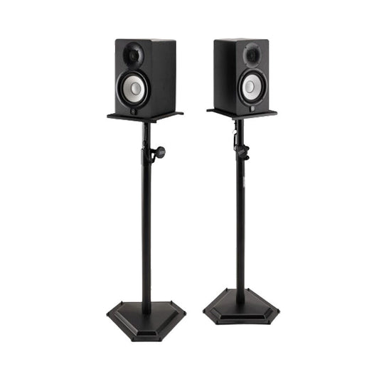 On Stage SMS6600P Hex Base Studio Monitor Stands (1-Pair)